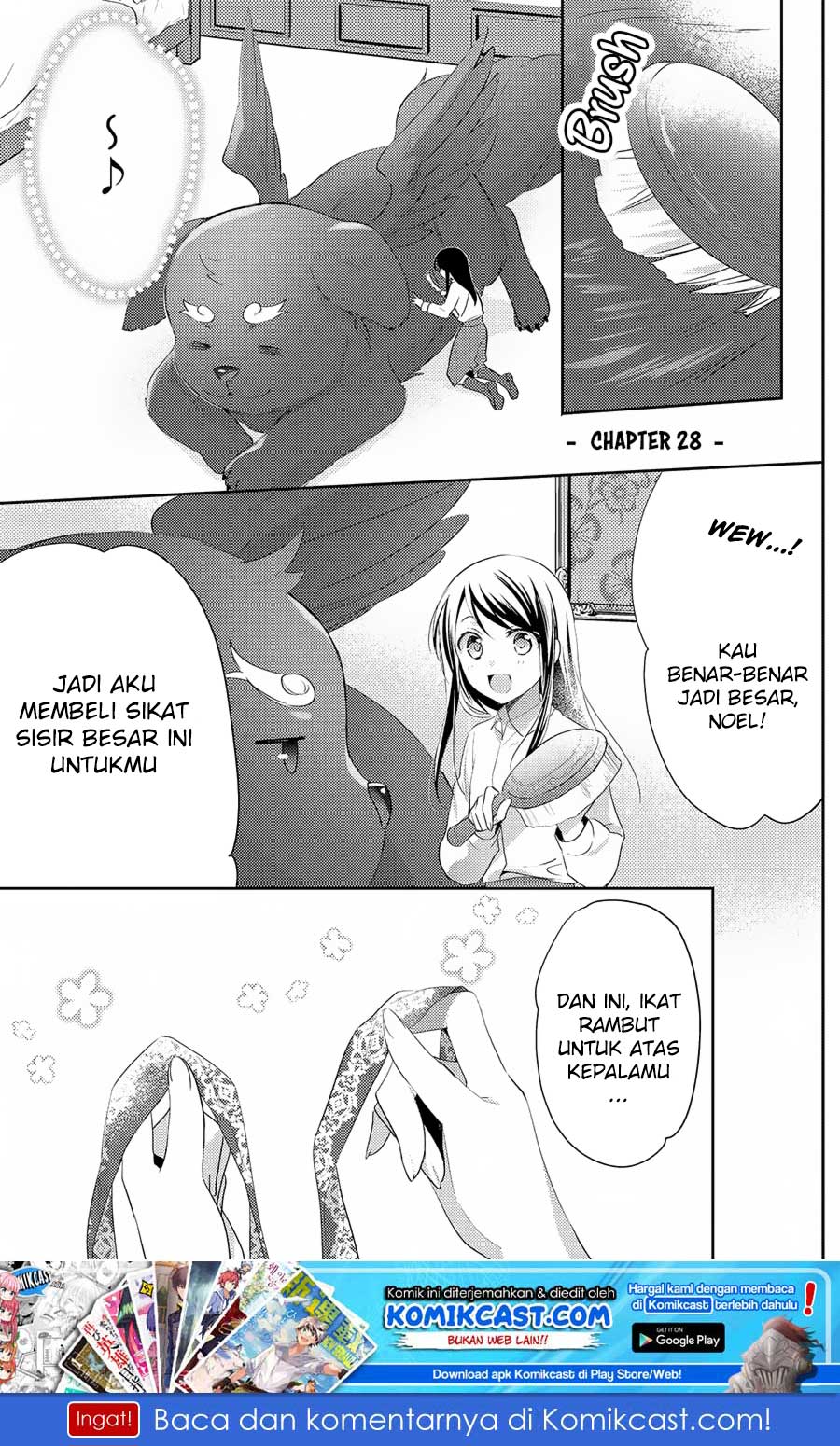 Isekai de “Kuro no Iyashi Te” tte Yobareteimasu Chapter 28 Gambar 2